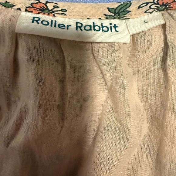 Roller Rabbit Cream Tiered Ruffled Sundress - Picture 4 of 8